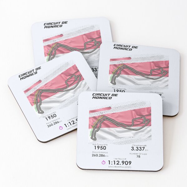 Item preview, Formula 1 Monaco GP White designed and sold by MDLsn.