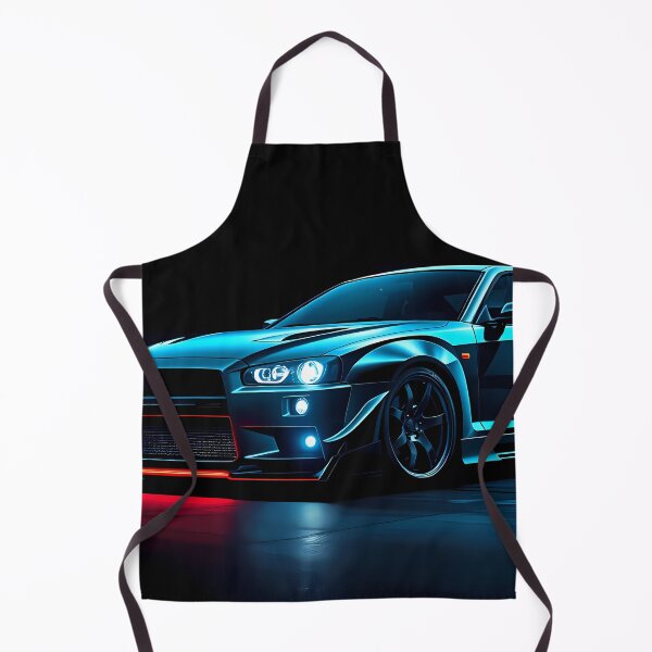 Item preview, Modern tuned Nissan Skyline in the showroom, neon art designed and sold by Salimgor Hangaround Music.