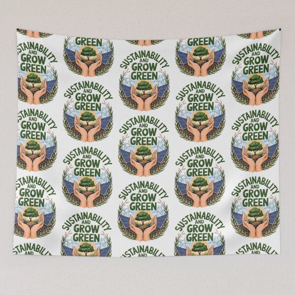 Item preview, Sustainability and Grow Green – Renewable Energy Nature designed and sold by Taans-Creation.