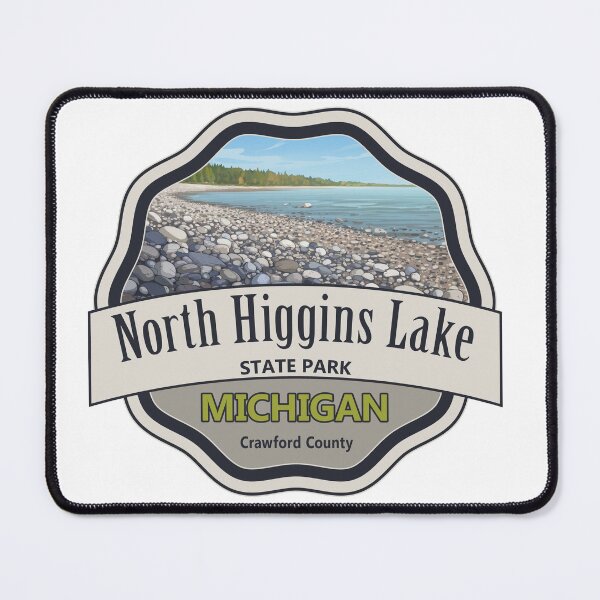 Item preview, North Higgins Lake State Park, Crawford County, Michigan designed and sold by Wanderful-roads.