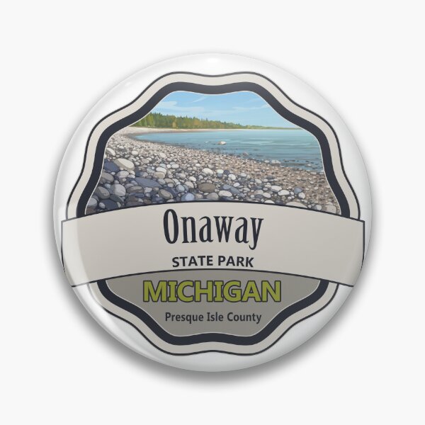Item preview, Onaway State Park, Presque Isle County, Michigan designed and sold by Wanderful-roads.