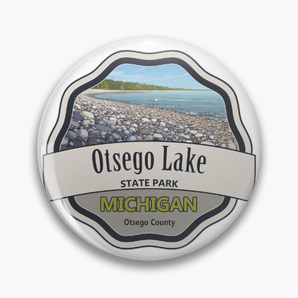 Item preview, Otsego Lake State Park, Otsego County, Michigan designed and sold by Wanderful-roads.