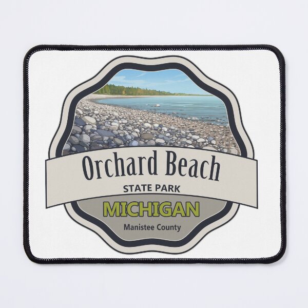 Item preview, Orchard Beach State Park, Manistee County, Michigan designed and sold by Wanderful-roads.