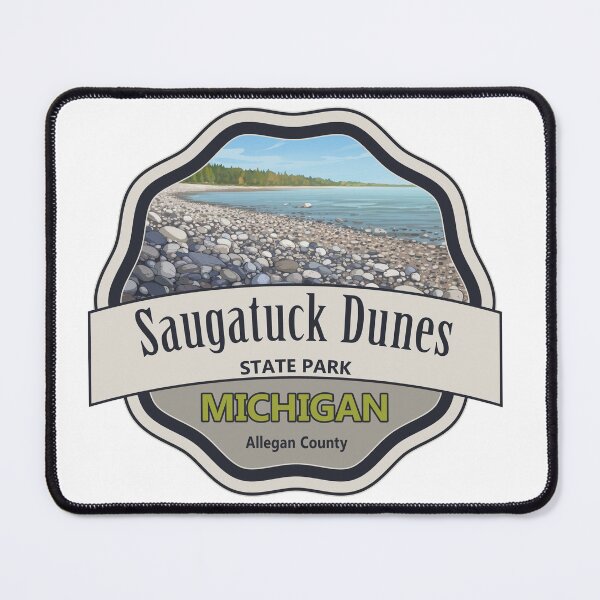 Item preview, Saugatuck Dunes State Park, Allegan County, Michigan designed and sold by Wanderful-roads.