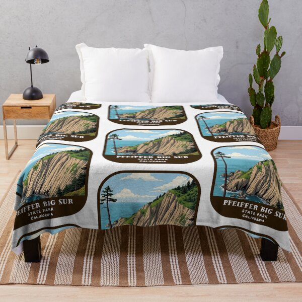 Item preview, Vintage Pfeiffer Big Sur State Park (California State Park) designed and sold by RabbitK.