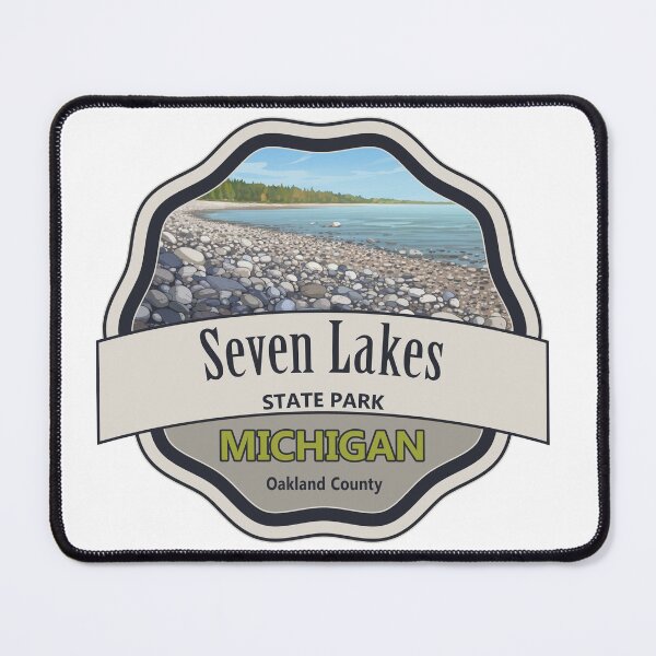 Item preview, Seven Lakes State Park, Oakland County, Michigan designed and sold by Wanderful-roads.