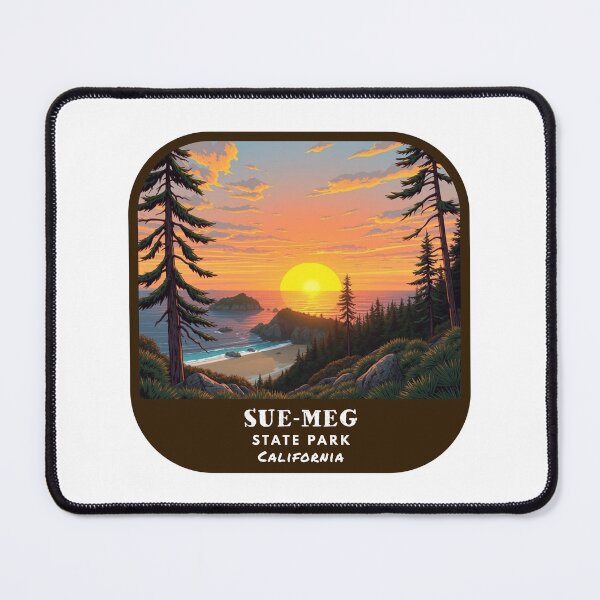 Item preview, Vintage Sue-meg State Park (California State Park) designed and sold by RabbitK.