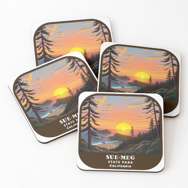 Item preview, Vintage Sue-meg State Park (California State Park) designed and sold by RabbitK.