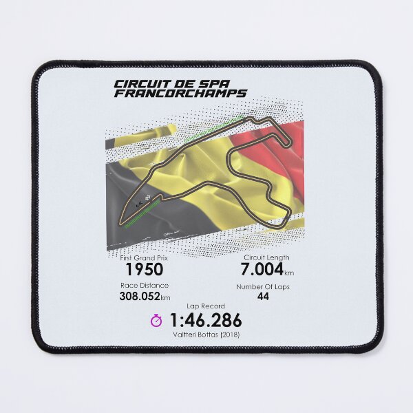 Item preview, Formula 1 Belgian GP White designed and sold by MDLsn.