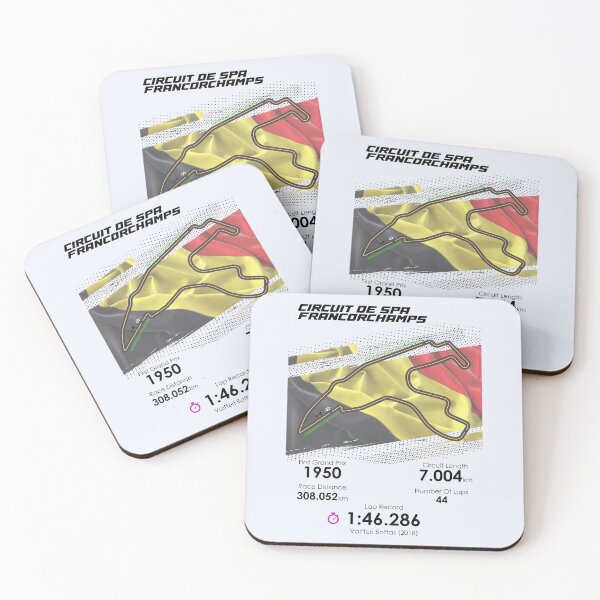 Item preview, Formula 1 Belgian GP White designed and sold by MDLsn.