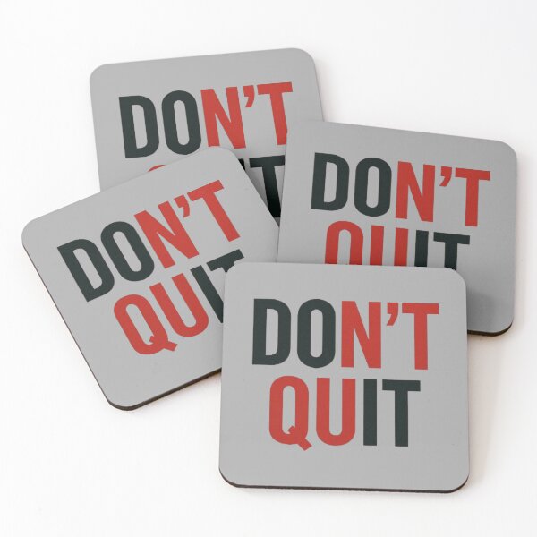 Item preview, DO (N'T) (QU) IT designed and sold by Charisma Enigma.