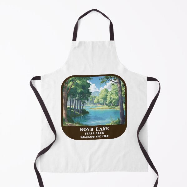Item preview, Vintage Boyd Lake State Park (Colorado State Park) designed and sold by RabbitK.
