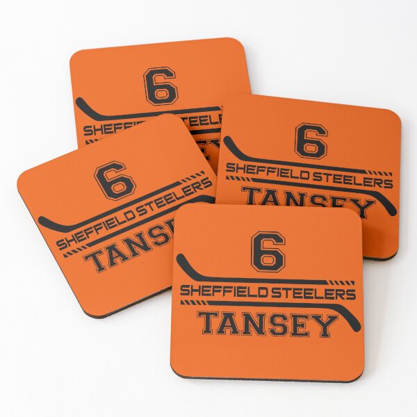 Item preview, Sheffield Steelers Ice Hockey Sticks - 6 Kevin Tansey designed and sold by Tarantula Design Co. .