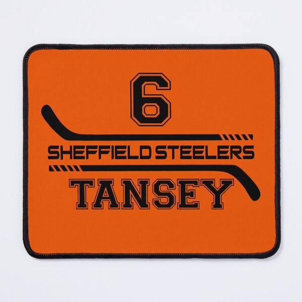 Item preview, Sheffield Steelers Ice Hockey Sticks - 6 Kevin Tansey designed and sold by Tarantula Design Co. .