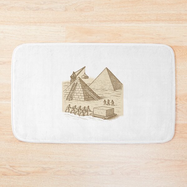 Item preview, Building the Pyramids Sketch Tee designed and sold by Fleetwood1994.