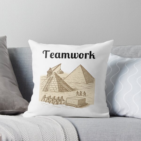 Item preview, Teamwork Builds Empires Tee designed and sold by Fleetwood1994.