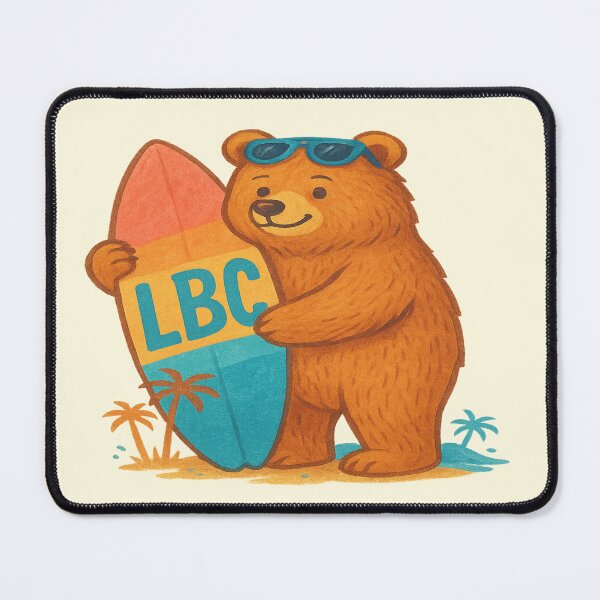 Item preview, Proud California Bear – LBC Beach Life Summer Vibes designed and sold by Globalcitytees.