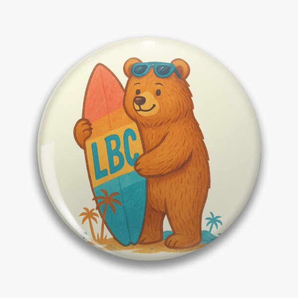 Item preview, Proud California Bear – LBC Beach Life Summer Vibes designed and sold by Globalcitytees.