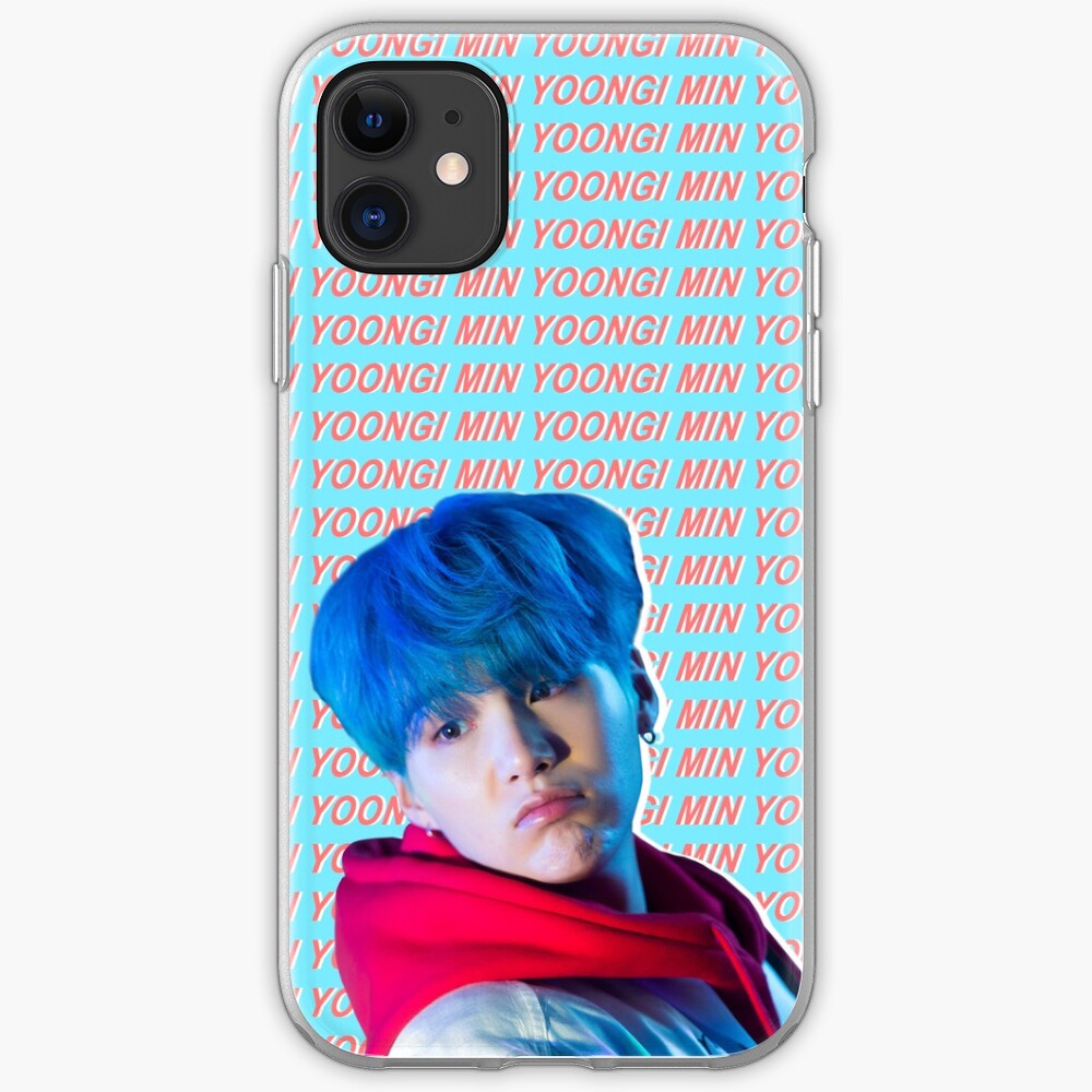 "Min Yoongi" iPhone Case & Cover by Seugriseyo Redbubble