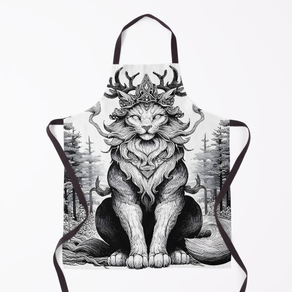 Aperçu de l'œuvre Chat majestueux divinité créée et vendue par Artillenium.