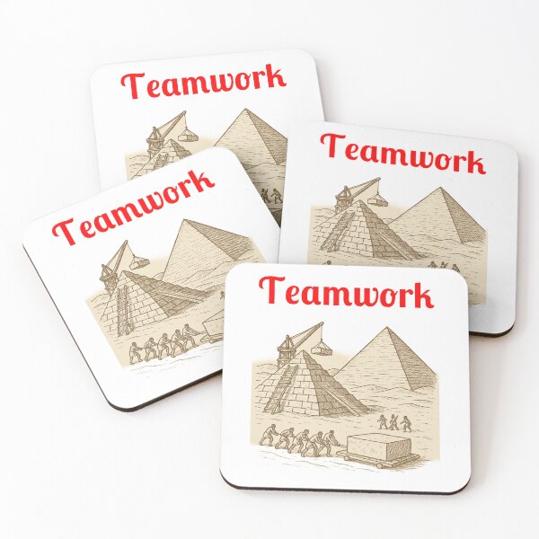 Item preview, Teamwork Builds Empires Tee designed and sold by Fleetwood1994.