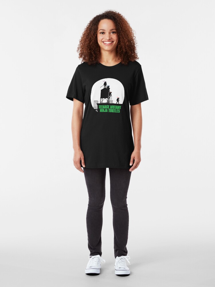 Alternate view of TMNT Moon Slim Fit T-Shirt