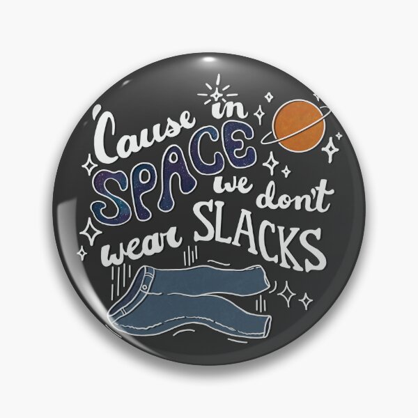 Item preview, No Pants in Space in White designed and sold by FinalGirlArt.