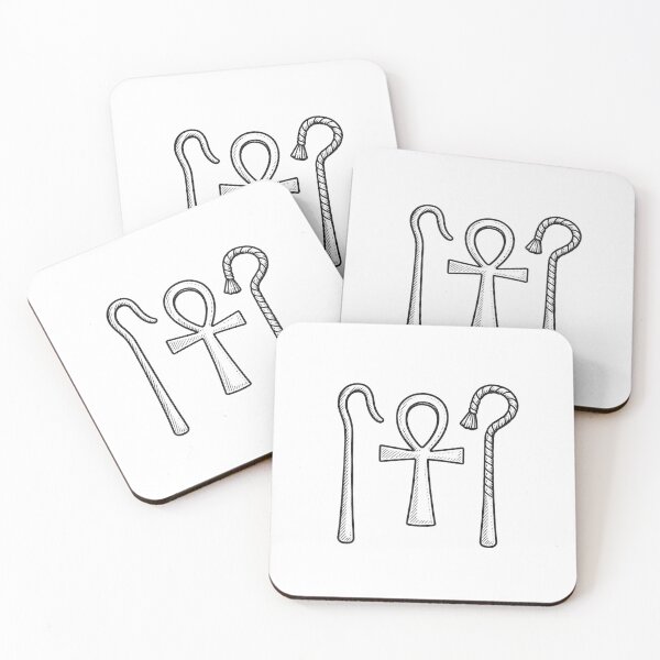 Item preview, Pharaoh's Power Symbols – Ankh, Crook & Flail designed and sold by Fleetwood1994.
