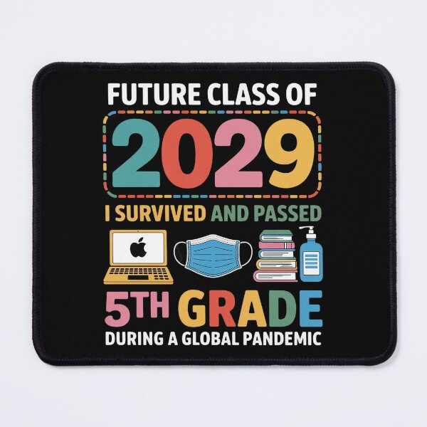 Item preview, Future Class Of 2029 I Survived Passed 5th Grade Graduation designed and sold by Hlz-0118.