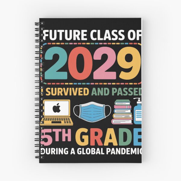 Item preview, Future Class Of 2029 I Survived Passed 5th Grade Graduation designed and sold by Hlz-0118.