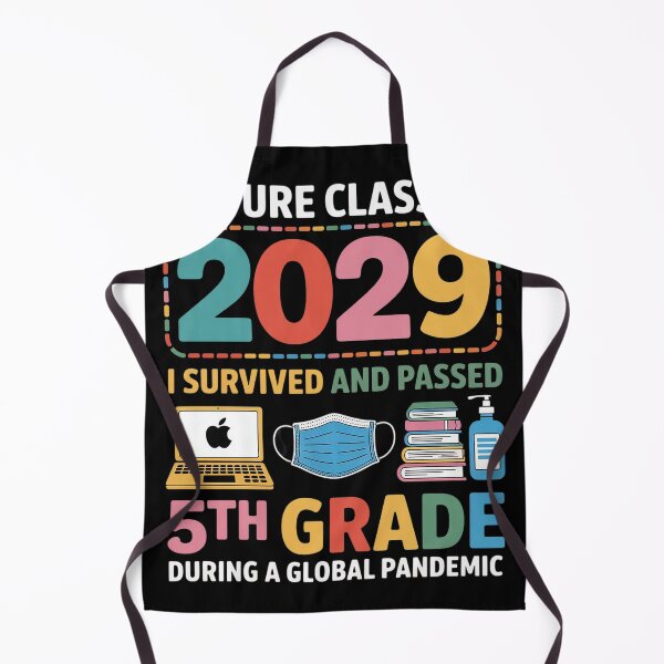Item preview, Future Class Of 2029 I Survived Passed 5th Grade Graduation designed and sold by Hlz-0118.