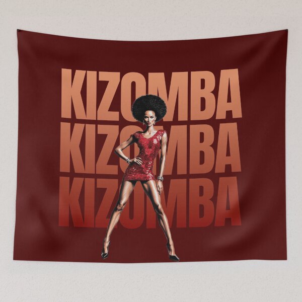 Item preview, KIZOMBA AFRO WOMAN DANCER designed and sold by La Loca.