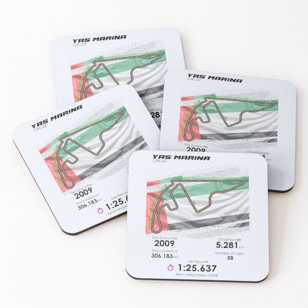 Item preview, Formula 1 Abu Dhabi GP White designed and sold by MDLsn.