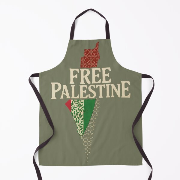 Item preview, Free Palestine Patchwork Map Art – Palestinian Solidarity designed and sold by GirlyPopped.