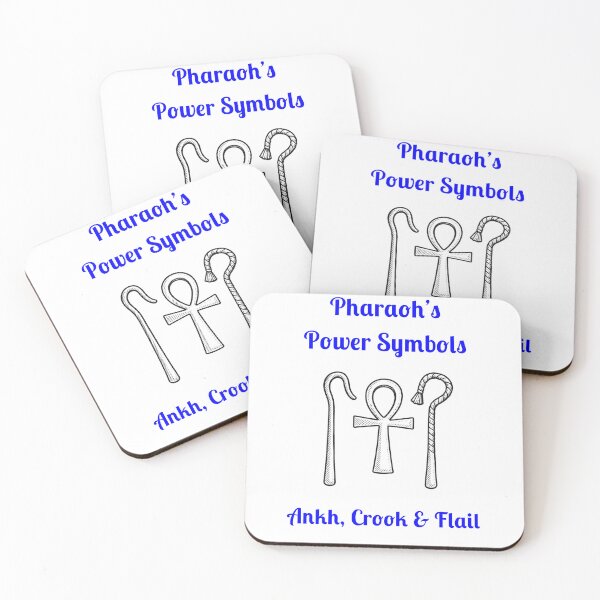 Item preview, Pharaoh's Power Symbols – Ankh, Crook & Flail designed and sold by Fleetwood1994.