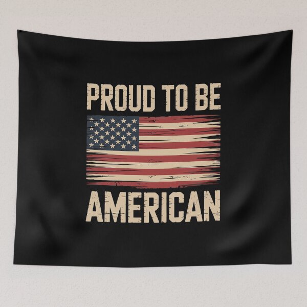 Item preview, Fourth Of July Proud To Be American USA Flag Freedom Day designed and sold by WindowStone.