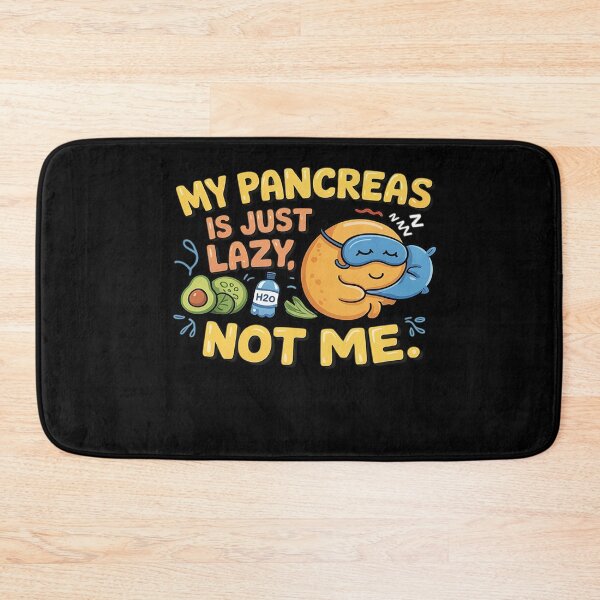 Item preview, Funny Type 1 Diabetes My Pancreas Is Just Lazy, Not Me designed and sold by heeun.