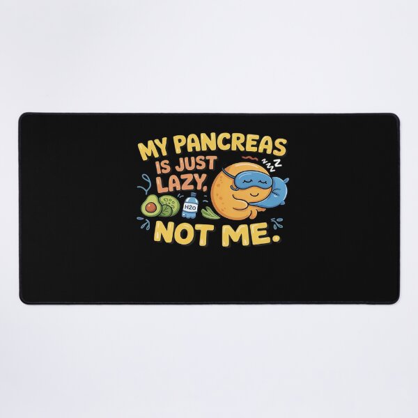 Item preview, Funny Type 1 Diabetes My Pancreas Is Just Lazy, Not Me designed and sold by heeun.