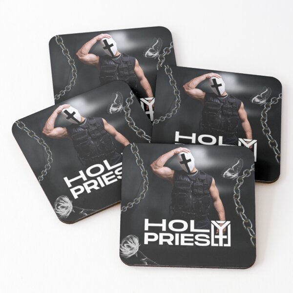 Item preview, Holy Priest Hard Techno Rave Essentials designed and sold by TECHNO_SHIRTS.