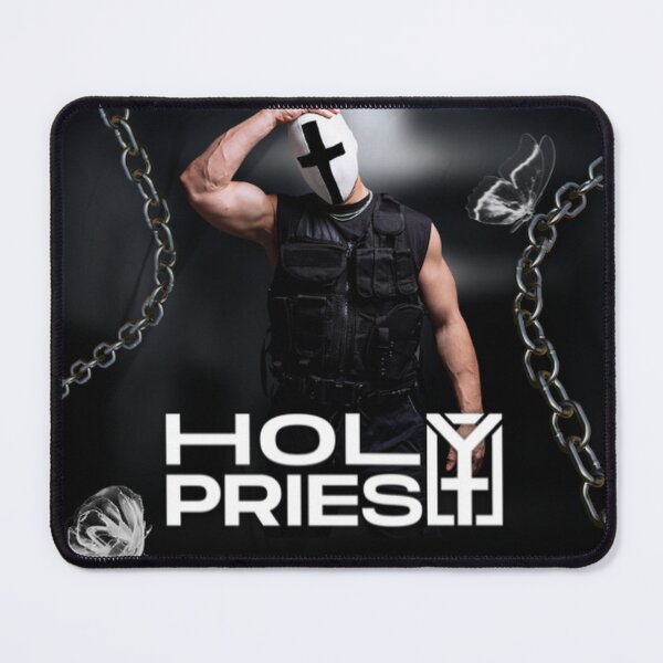 Item preview, Holy Priest Hard Techno Rave Essentials designed and sold by TECHNO_SHIRTS.