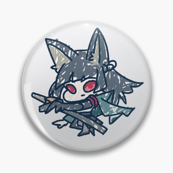 Item preview, Copy of Miyabi ZZZ in kids Drawing Chibi Sticker designed and sold by NekoVoiid.