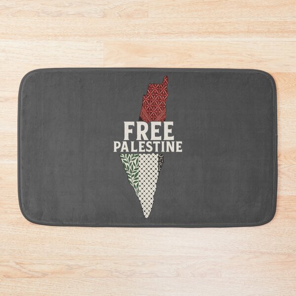 Item preview, Free Palestine Patchwork Map Design — Palestinian Solidarity designed and sold by GirlyPopped.