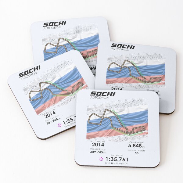 Item preview, Formula 1 Russian GP White designed and sold by MDLsn.