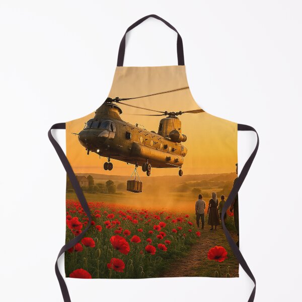 Item preview, Wings of Mercy Above Scarlet Fields designed and sold by Skyframe Aviation.