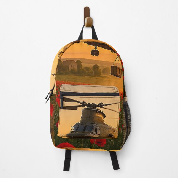 Item preview, Wings of Mercy Above Scarlet Fields designed and sold by Skyframe Aviation.