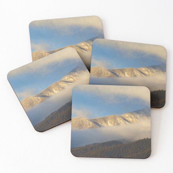 Item preview, Snow And Clouds On Mountain designed and sold by Joy Watson - Natural Light Photography .