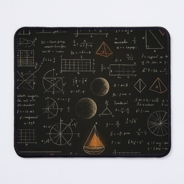 Item preview, Chalkboard Science Chaos designed and sold by Kaleidoscope Print.