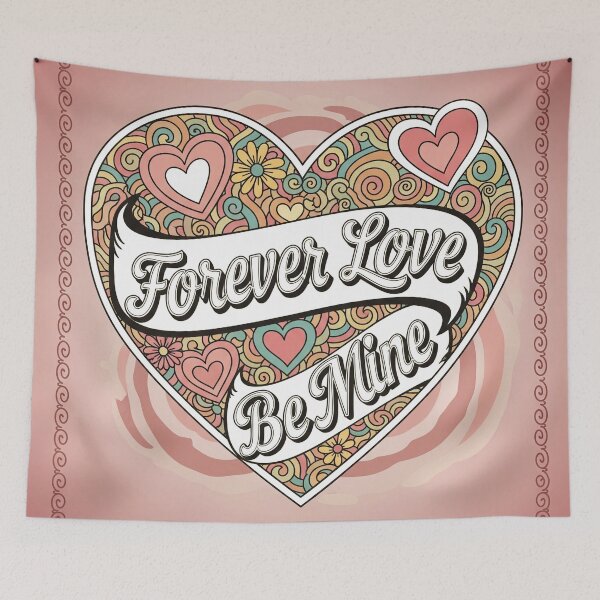 Item preview, Forever Love Be Mine Heart designed and sold by Owcomm.