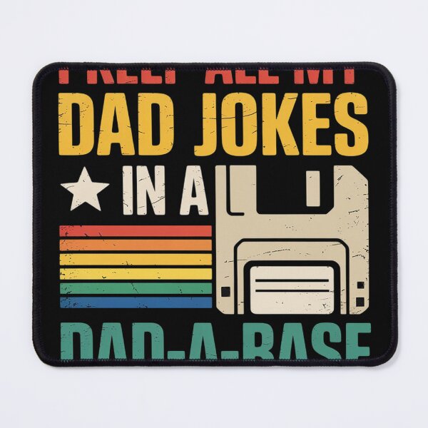 Item preview, Funny dad jokes in dad-a-base for father's day designed and sold by rbc-wrights.
