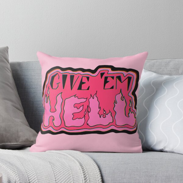 Item preview, Give 'Em Hell in Pink designed and sold by FinalGirlArt.